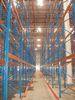 double - deep adjustable rack shelving system narrow aisle steel warehouse Shelving