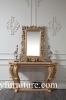 Wall table console table with mirror table decorations classic table Italian style