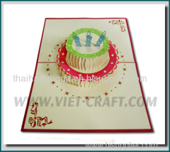 Cake Birthday 3D card