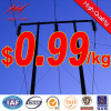 25-80ft Galvanized Polygon Steel Electric Pole