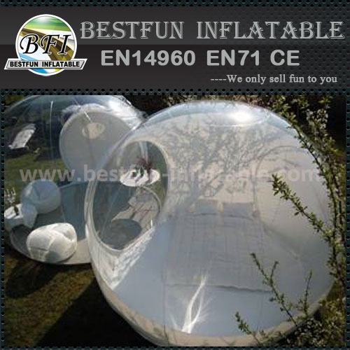 Commercial transparent inflatable belly bubble tree