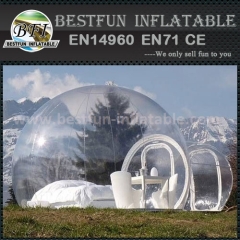 Giant advertising inflatable bubble tent for business event