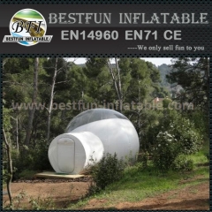PVC tarpaulin ceative clear inflatable lawn tent
