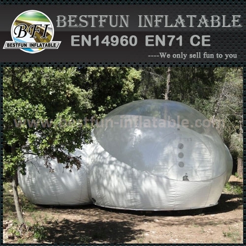 Transparent customized inflatable bubble tree dome