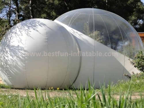 PVC tarpaulin ceative clear inflatable lawn tent