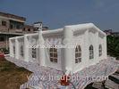 White Inflatable Airtight Tent With 210D PVC Coated Nylon