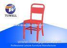 Anodizing Mental Dining Navy Chairs Outdoor Or Indoor , Leisure Navy Chair