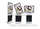 Rotate Screen 42 Inch LCD Touch Screen Floor Kiosk , Metal Case