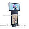 Bank Infrared LCD Digital Signage Display , 42 Inch Double Screen Kiosk