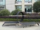 Luxury Fashion Outdoor Rattan Daybed For Garden / Patio / Pool