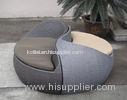 Grey Fashion Comfortable Outdoor Rattan Daybed For Beach / Pool