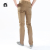 100% Mens Non-iron comfortable casual pants/Wash and wear mens trousers