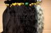 Black color natural remy human hair