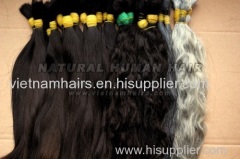 Black color natural remy human hair