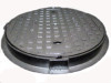 Grey iron manhole cover and frame