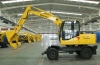 high quality used wheel hydraulic excavator