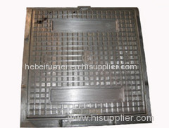 D400 grey iron manhole cover and frame