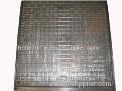 D400 ductile iron square manhole cover and frame