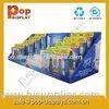 UV Coating Recycled Corrugated Counter Display Stands For Cosmetic