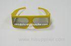 Big Size Linear Polarized 3D Glasses , Movie Theater 3D Glasses