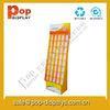 Corrugated Custom Cardboard Floor Display Stands For Retail Store