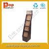 UV Coating Cardboard Floor Display Stands , Custom Display Racks
