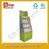 Corrugated Stationery Cardboard Display Stands For Super Market