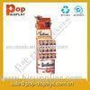 Recyclable Chocolate Cardboard Display Stands , Candy Display Racks