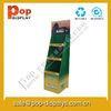 Eco-friendly Free Standing Cardboard Display Stands For Coffe / Milk