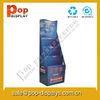 Foldable Custom Cardboard Floor Display Stands With Full Color
