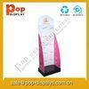 Red Cardboard Hook Display Stands Light Weight For Skin Care