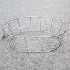 Oval Basket, Made of Wire, Comes in Silver, Suitable for Packing and Storage