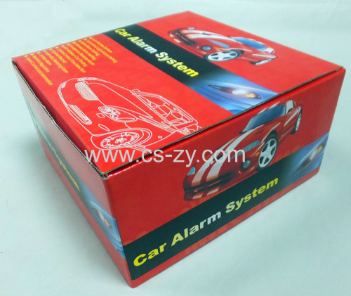 one way car alarm system lock