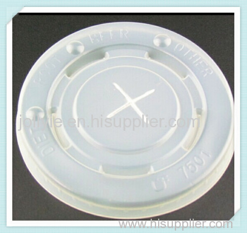 8 oz cold drink clear color paper cup lids