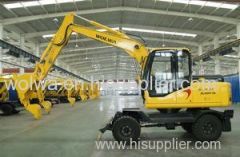 china wheel excavator for sale with high quality