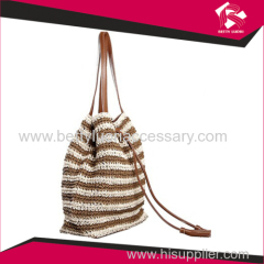 Fashion colorful natural handbag/ straw bags