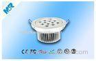 85 - 265v Warm White / Cool White Recessed LED Downlight 12w Epistar PSE/ ROHS / CE