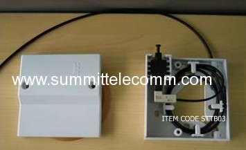 Home Fiber Optic Termination Box 1 Core FTTH Box Fiber Splice Patch Boxes