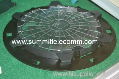 Fiber Optic Splice Tray/Cassette Round Disk Type 24 Core Optical Fiber Splicing Tray