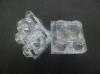 Custom Clear Plastic Egg Cartons , recycled Square Egg Tray with divider