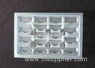 Rectangular Disposable plastic dumpling tray Food Grade for supermarket