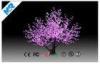 Waterproof Outdoor Purple LED Christmas Lights Battery Powered 100 - 240V 13.8Watt 20m
