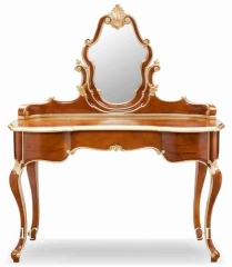 Dressing table dressers with mirror wooden table bedroom furniture itlian style