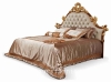Beds classic bed king bed royal luxury bed solid wood bed supplier Italy style