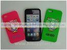 IPhone 5 / 5S Silicone Cell Phone Case 3D washable , eco-friendly