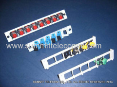 SC/FC/ST Fiber Optical Adapter Plate Kit 6 Ports Fiber Optic Adapter Panel