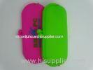 Waterproof Silicone Glasses Case Green Embossed Slip Resistant