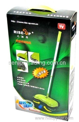 Hand propelled Sweeper manual cleaner household sweeper as seen on tv
