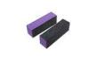 Purple / White / Pink Square Sanding Files Nail Buffer Nail Art Block