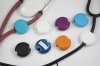 Colorful Stethoscope Name Tag